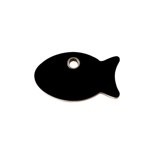 Red Dingo Plastic "Fish" Cat Tag