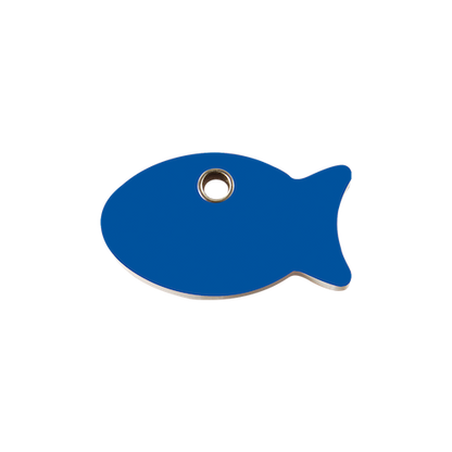 Red Dingo Plastic "Fish" Cat Tag