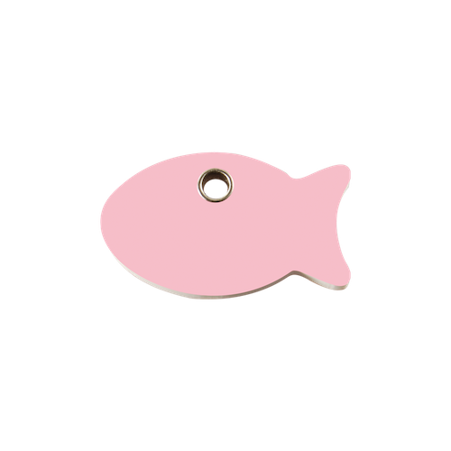 Red Dingo Plastic "Fish" Cat Tag