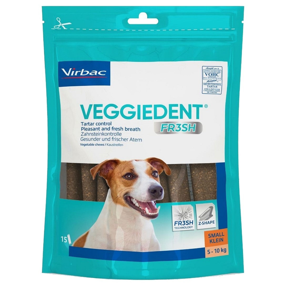 Virbac VeggieDent Dog Dental Chews