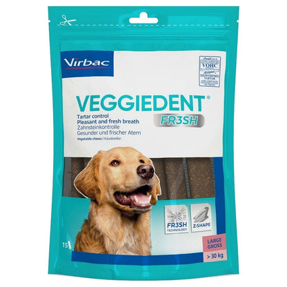 Virbac VeggieDent Dog Dental Chews