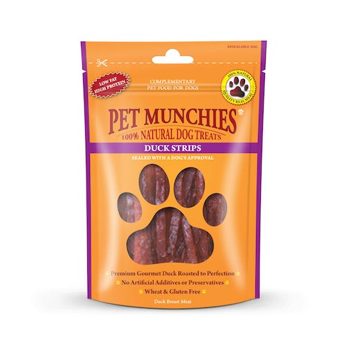 Pet Munchies Duck Strips Dog Treats