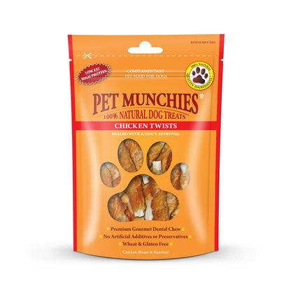 Pet Munchies Chicken Twists Dog Treats