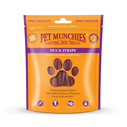 Pet Munchies Duck Strips Dog Treats