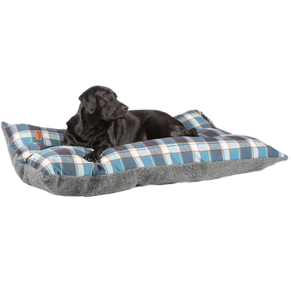 Danish Designs Fleece Check Duvet Dog bed