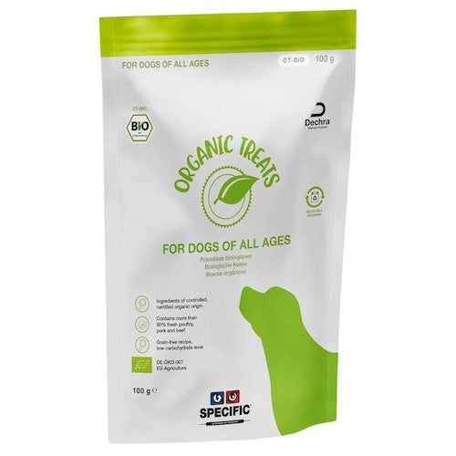 SPECIFIC CT-BIO Organic Adult Dog Treats 100g