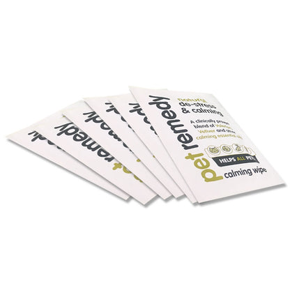 Pet Remedy Calming Wipes Sachets Professional Pack