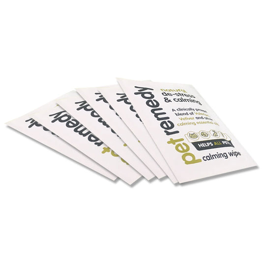 Pet Remedy Calming Wipes Sachets Professional Pack