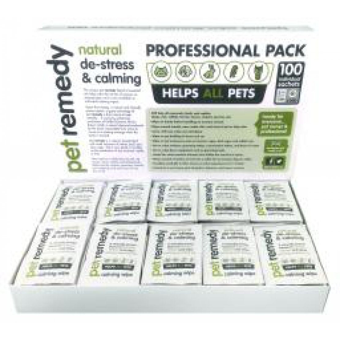 Pet Remedy Calming Wipes Sachets Professional Pack