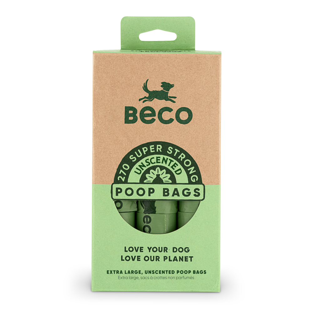 Beco Poop Bags with Handles, Unscented