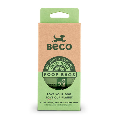 Beco Poop Bags with Handles, Unscented