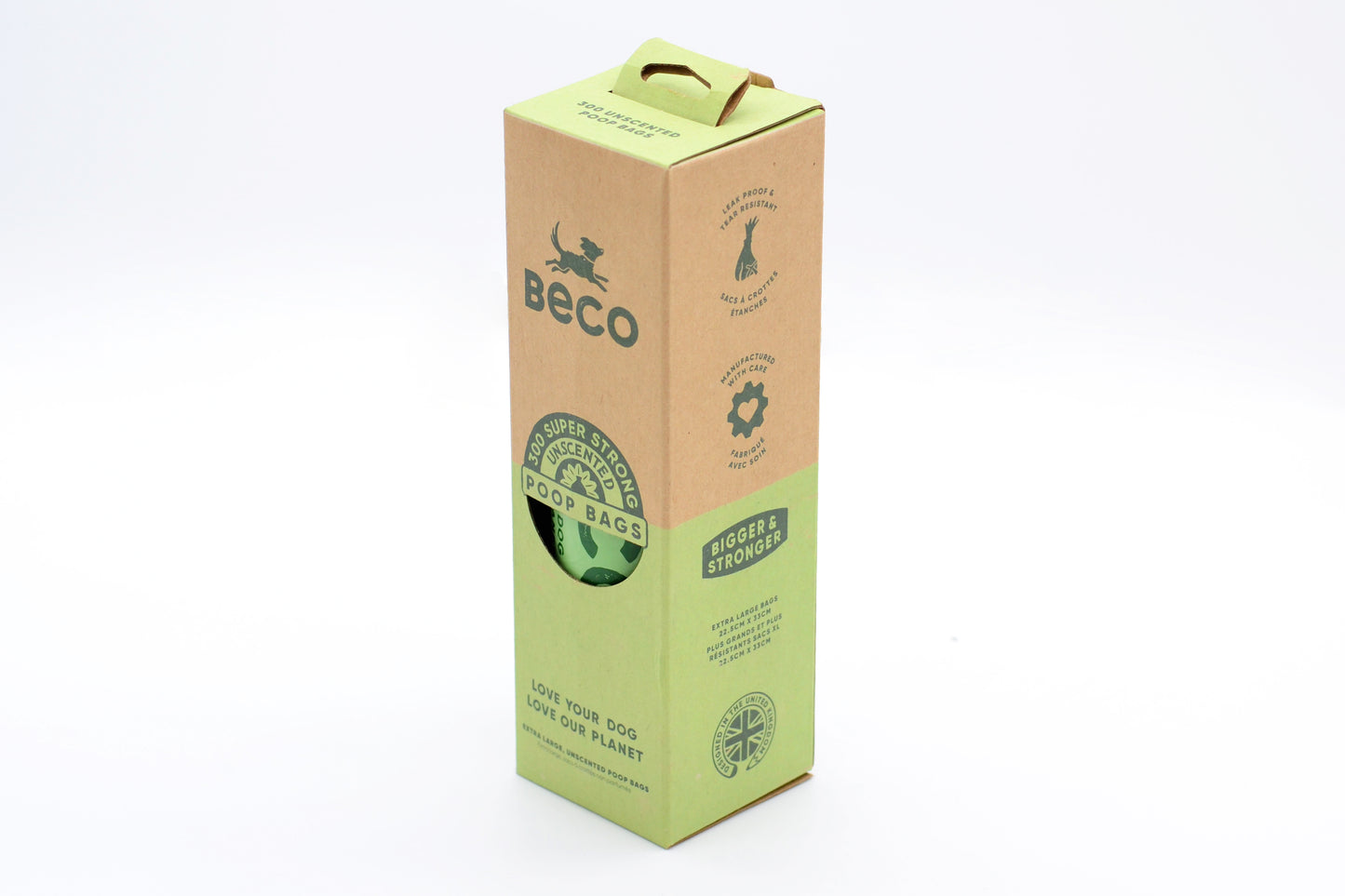 Beco Poop Bags with Handles, Unscented