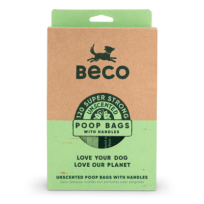 Beco Poop Bags with Handles, Unscented