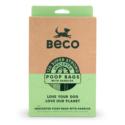 Beco Poop Bags with Handles, Unscented