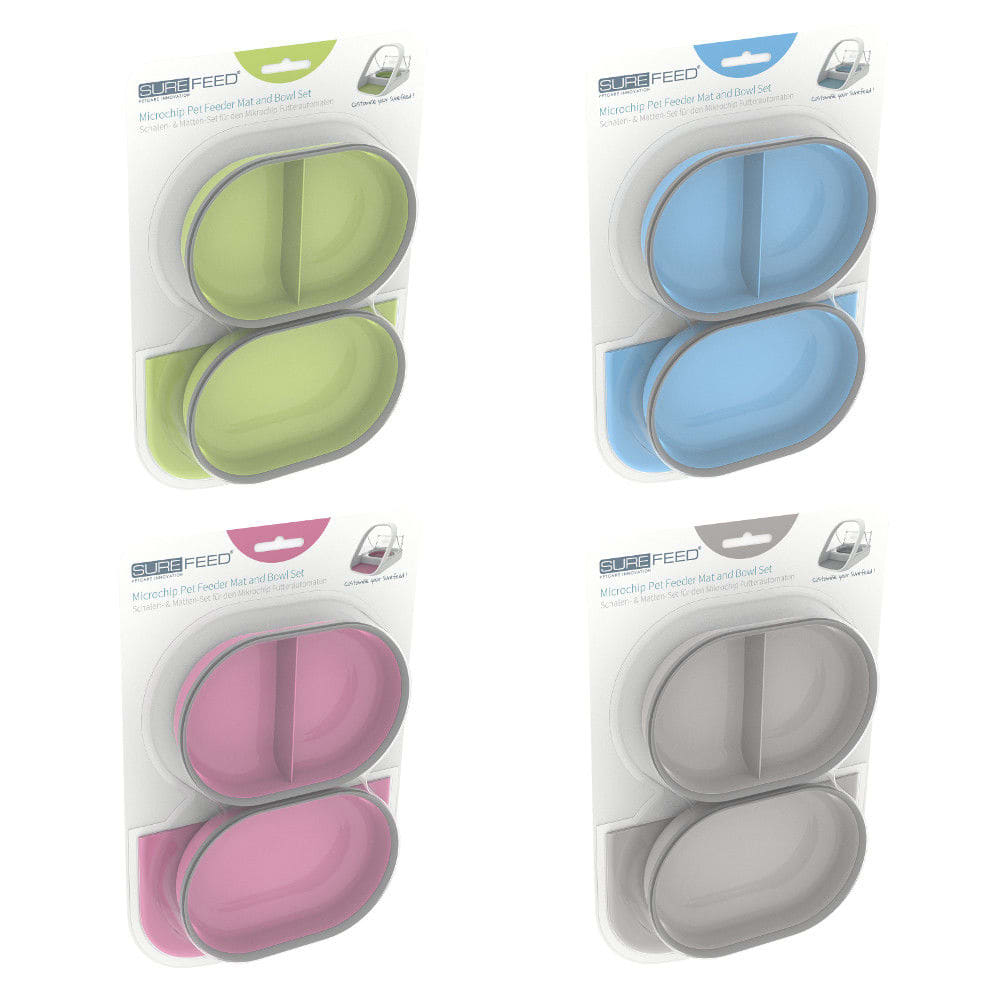 Surefeed Microchip Feeder Mat/bowl Accessory Pack