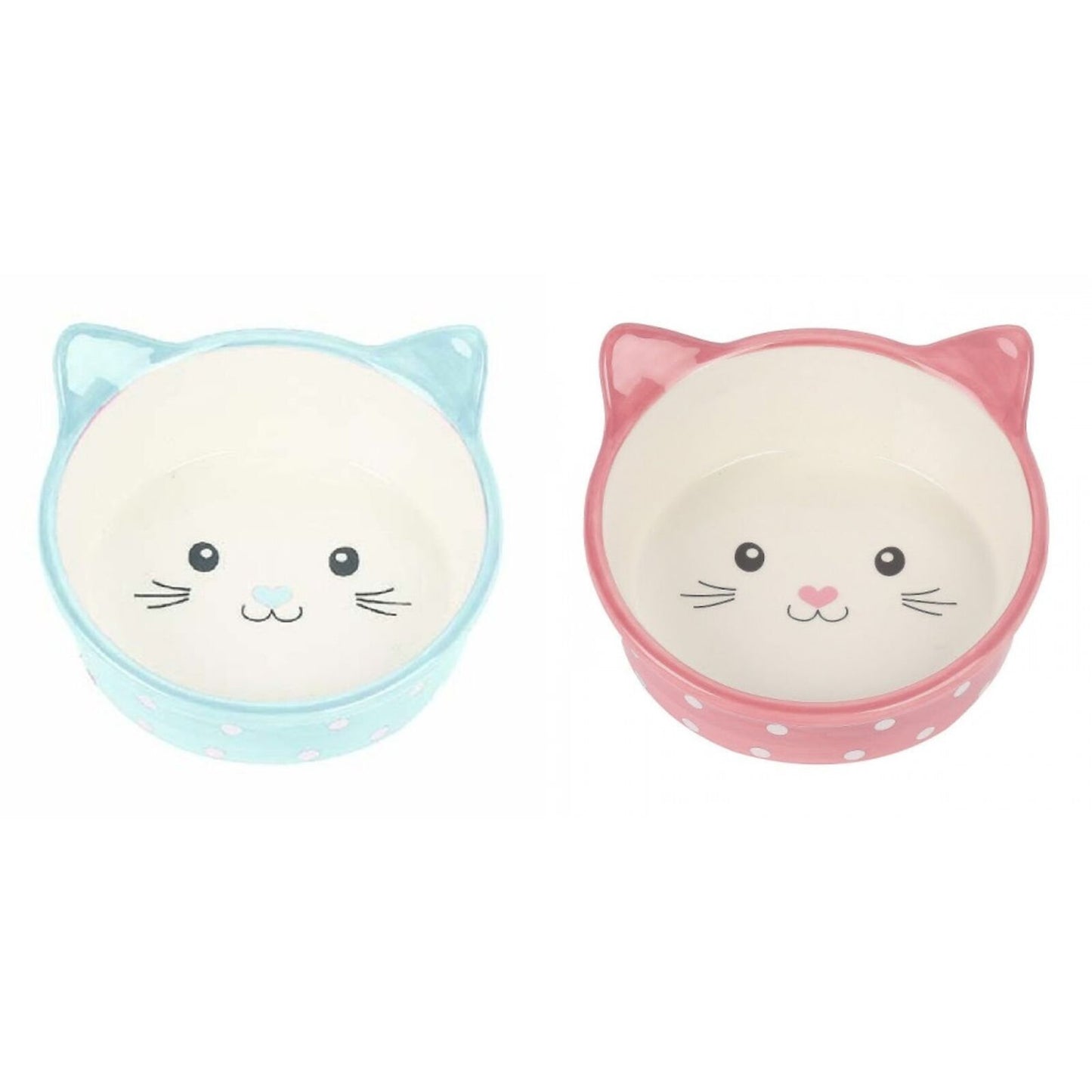 Happy Pet  Polka Cat Bowl