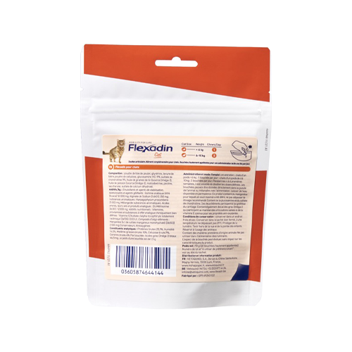 Flexadin Tasty Chewable Cat Chews - 60 Pack