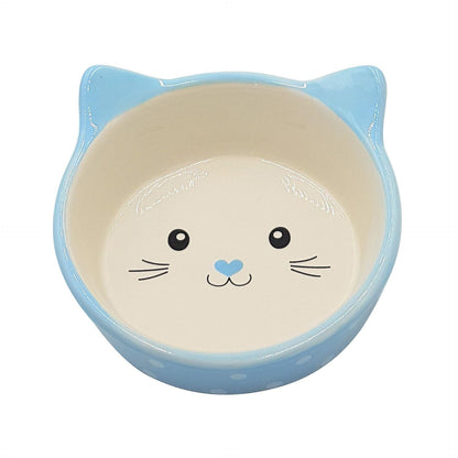 Happy Pet  Polka Cat Bowl
